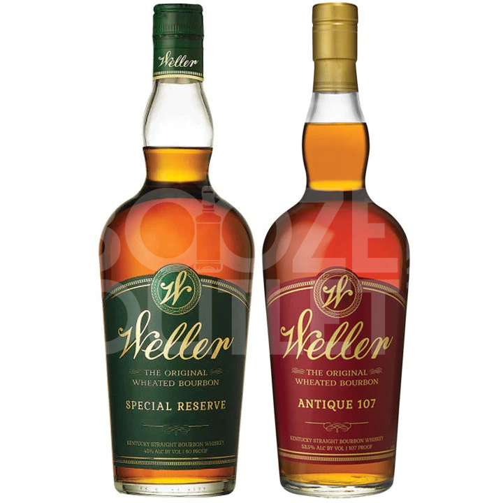 W.L. Weller Special Reserve and W.L. Weller Antique 107 Bundle