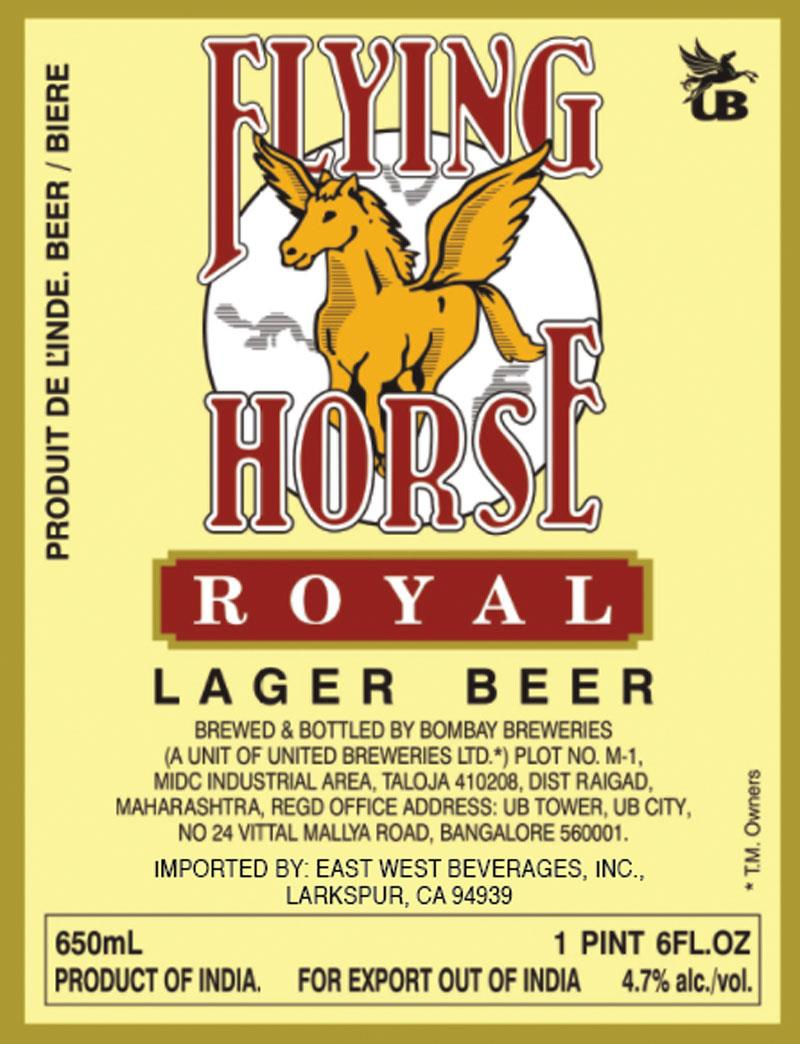 FLYING HORSE ROYAL LAGER 22 oz (12)