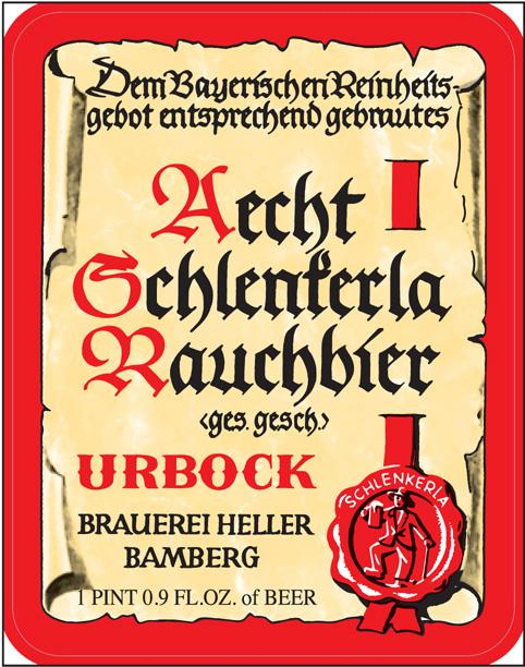 AECHT SCHLENKERLA RAUCHBIER UR-BOCK SMOKED BEER 500 mL (20)