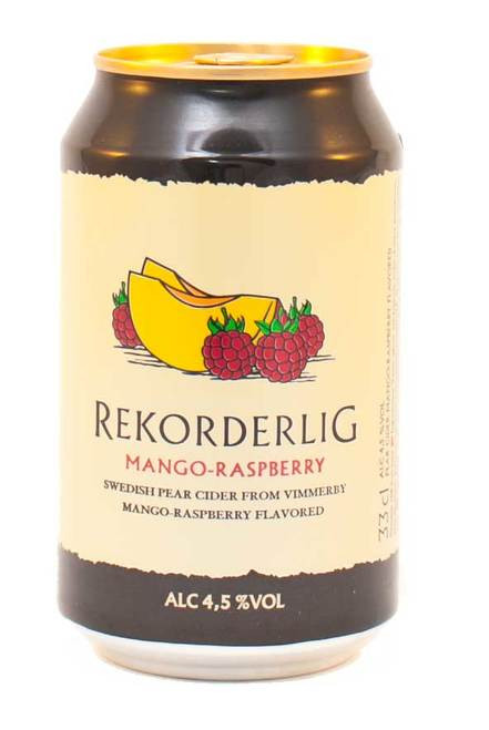 REKORDERLIG MANGO RASPBERRY CIDER 6/4PK CANS 11.2 oz (24)