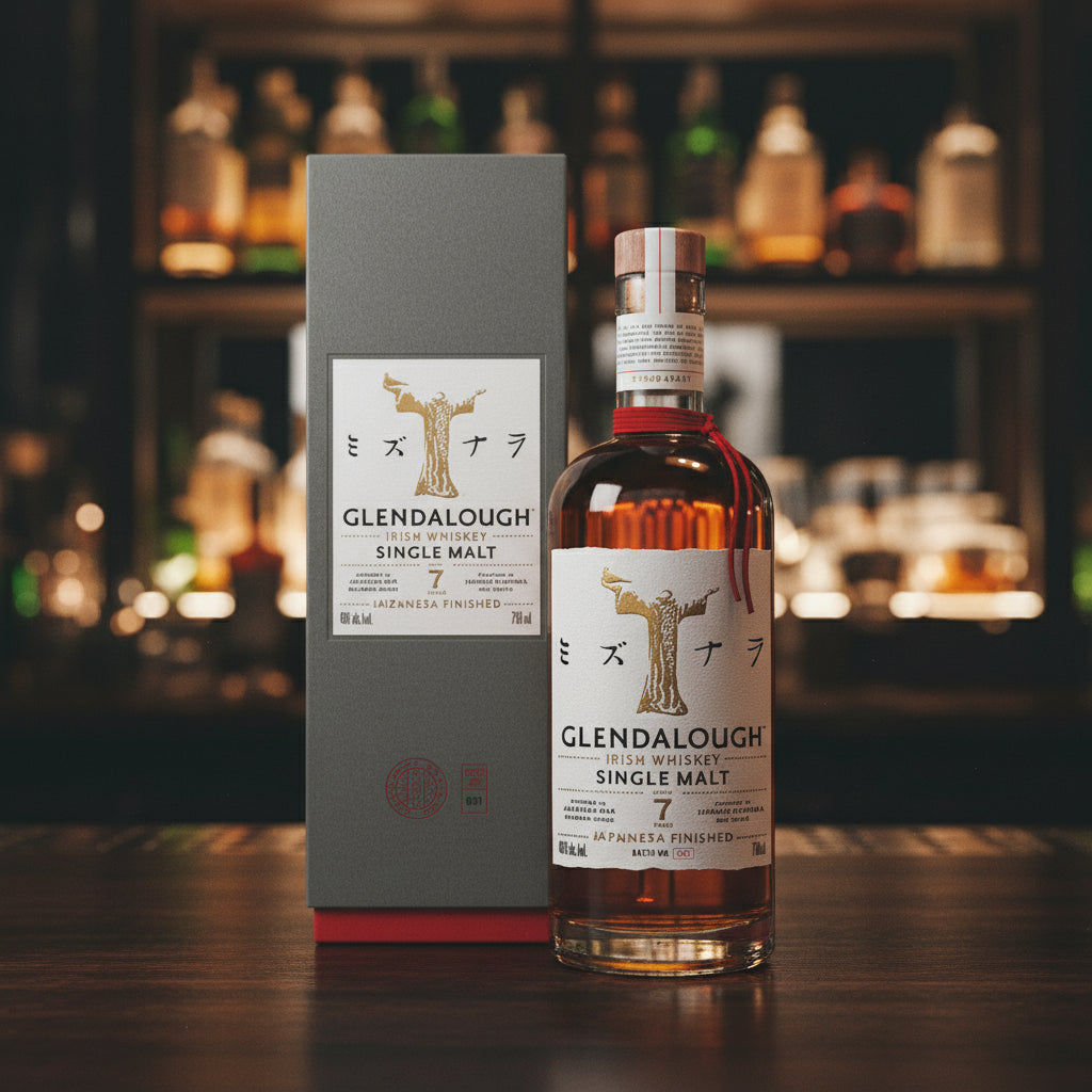Glendalough 7 Year Single Malt Mizunara Cask Whiskey