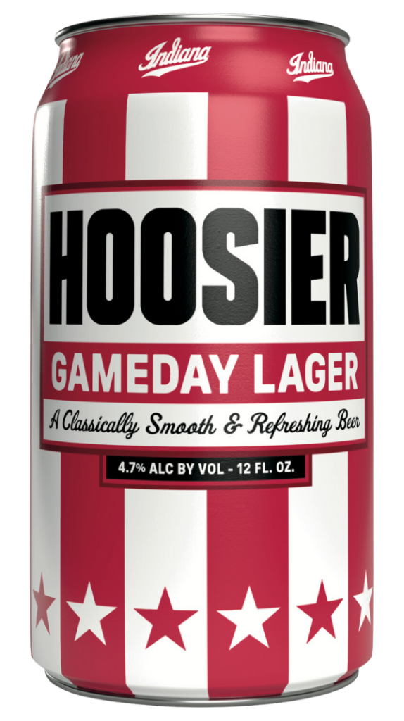 Upland Brewing Co. Hoosier Gameday Lager 12 oz Can (24 Pack)