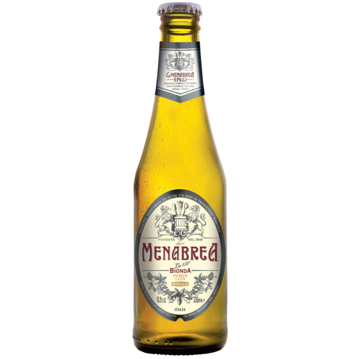 Menabrea Bionda (Blonde Lager) 4/6PK 11.2 oz (24)