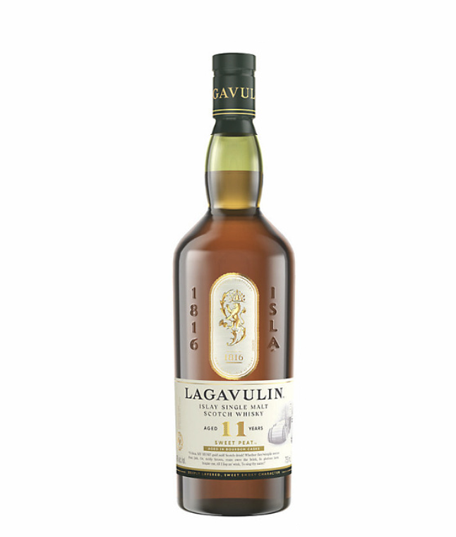 Lagavulin Sweet Peat 11 Year Bourbon Cask Single Malt Scotch 750ml, The Softer Side of Islay Smoke