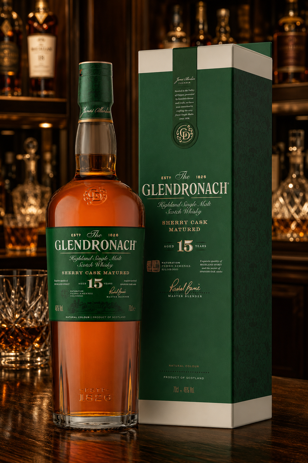 GlenDronach 15 Year Old Revival Single Malt Scotch Whisky 750ml, The Sherry Cask Scotch That Converts Skeptics