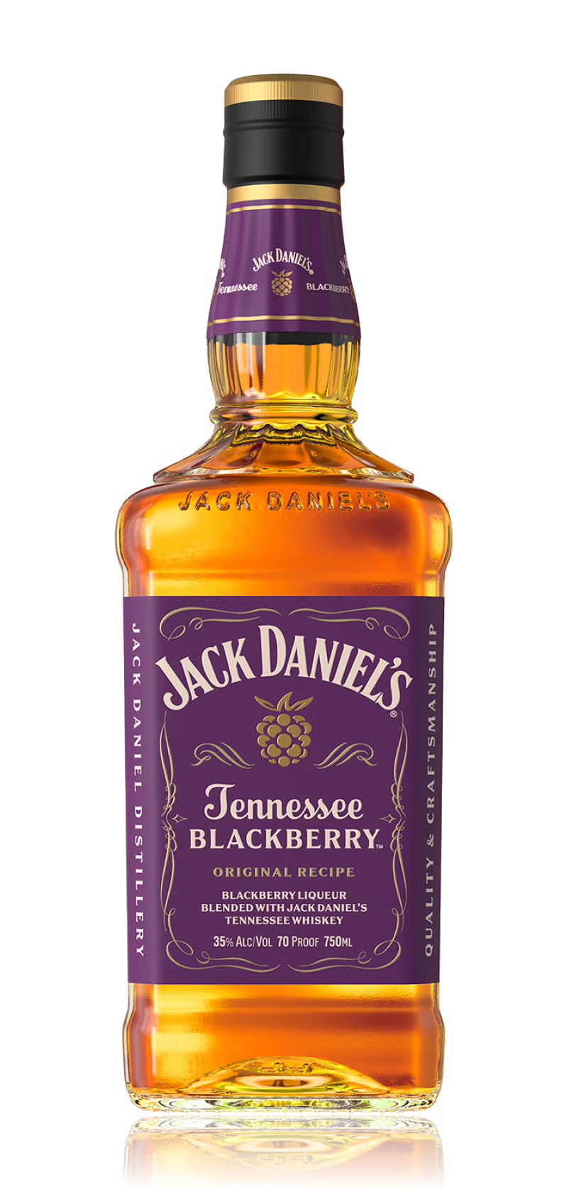 Jack Daniel's Blackberry Tennessee Whiskey 750ML
