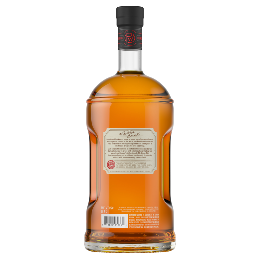 Pendleton Canadian Whisky with Belt Buckle 1.75L, The Gift That Comes with a Trophy