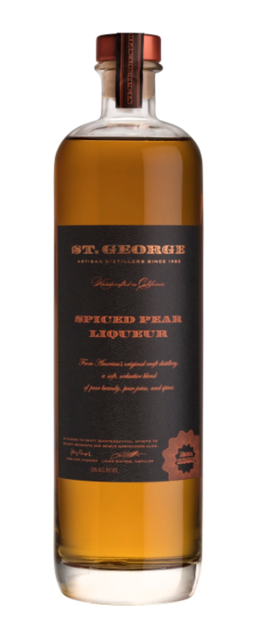 St. George Spiced Pear Liqueur