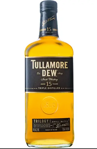 Tullamore D.E.W. 15 Year Old Trilogy Small Batch Irish Whiskey