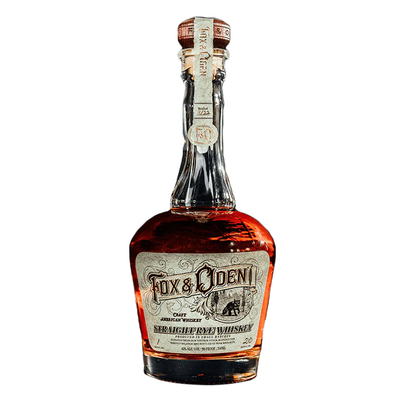 Fox & Oden Straight Rye Whiskey