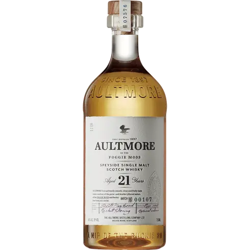 Aultmore 21 Year Old Single Malt Scotch Whisky