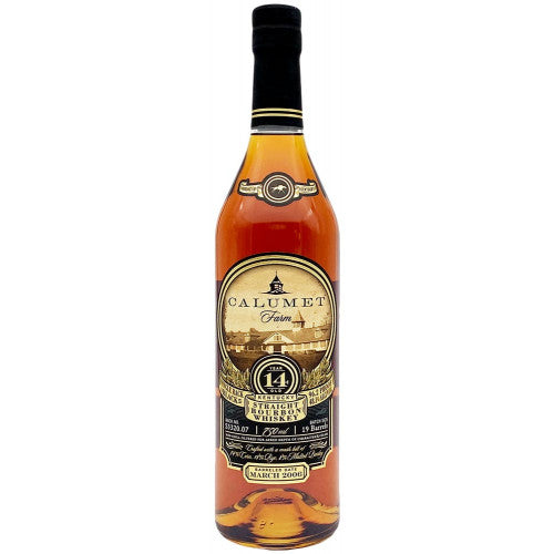 Calumet Farm 15 Year Old Single Rack Black Bourbon Whiskey