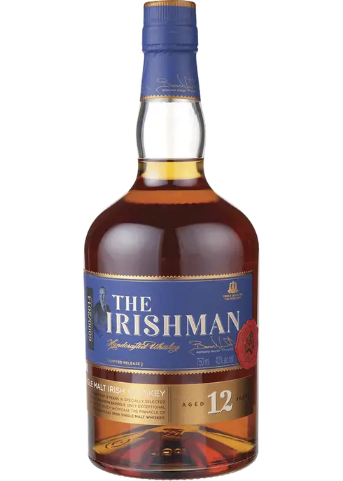 The Irishman 12 Year Old Single Malt Irish Whiskey