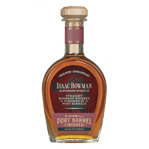 Isaac Bowman Port Barrel Finished Straight Bourbon Whiskey